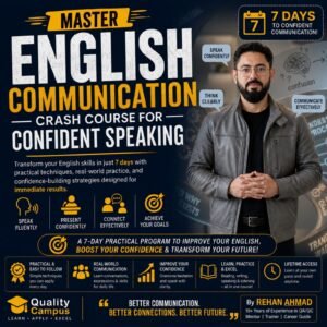 Master English Communication: 7-Day Crash Course for Confident Speaking