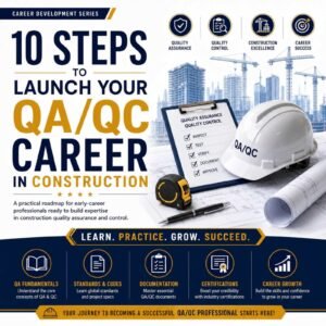 10 Steps to Launch Your QA/QC Career in Construction