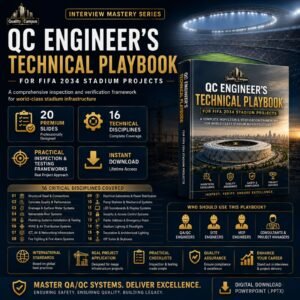 QC Engineer's Technical Playbook for FIFA 2034 Stadium Projects