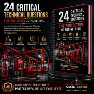 24 Critical Technical Questions on Fire Protection QC Engineering